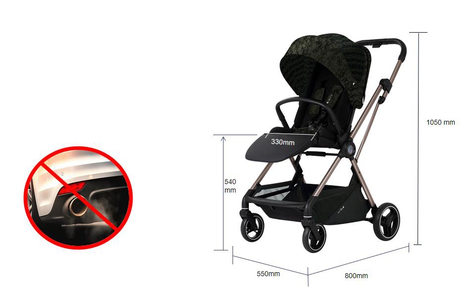 High Landscape Baby Stroller