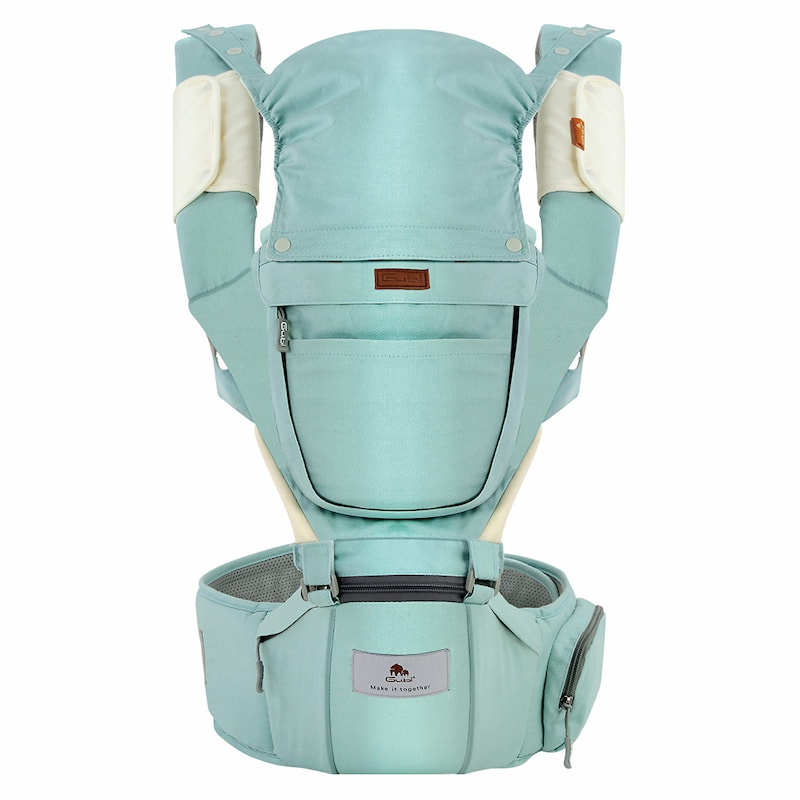 4-in-1 Infant & Hip Seat Baby Carrier Green